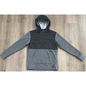 The North Face Tech Sherpa Pullover 1/2 Zip Fleece Hood Jacket Coat Women Size M